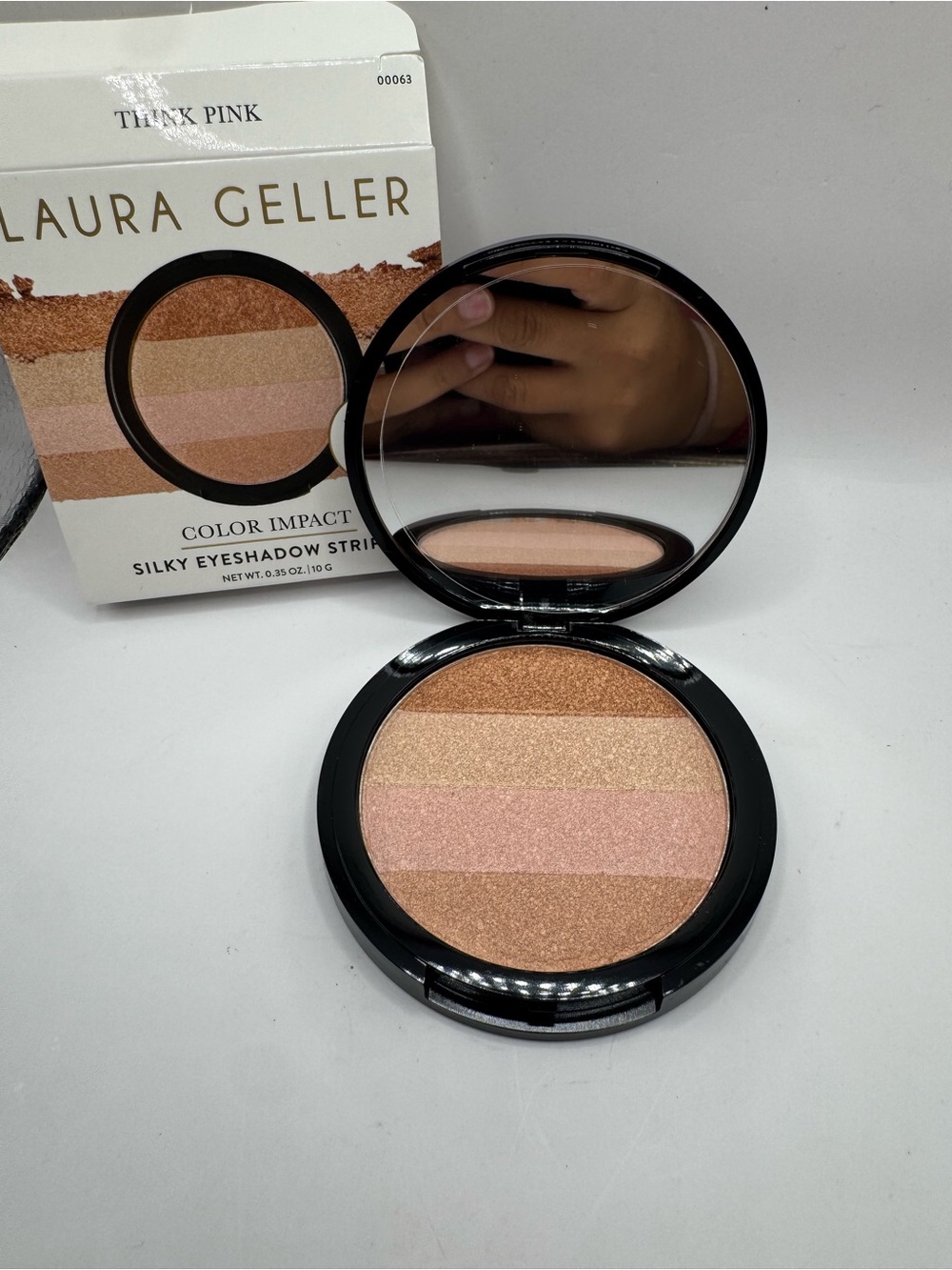 Laura Geller Silky Eyeshadow Strips - Pink and Warm Champagne